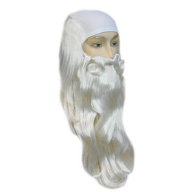 Lacey Wigs LW559WT Father Time/ Merlin Bald White