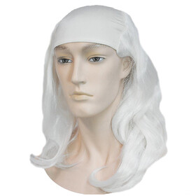 Lacey Wigs LW589WT Father Time/Merlin Wig