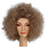 Morris Costumes LW598LCBN Adult's Brown Curly Afro Wig