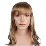 Morris Costumes LW614CBL Adult's Blonde Long Wig with Bangs
