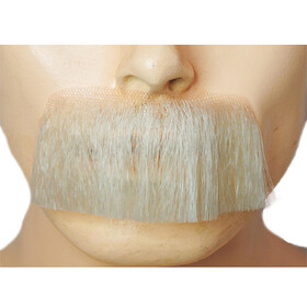 Lacey Wigs LW623 Einstein Mustache - Human Hair