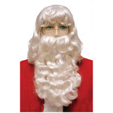 Morris Costumes LW67WT Santa Wig And Beard Deluxe Set
