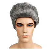 Lacey Wigs LW749DBNGY Adult's Brown & Gray Bill Clinton Wig