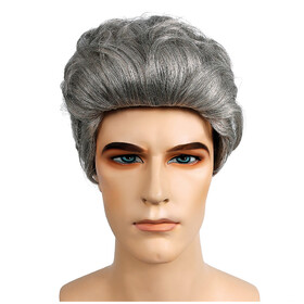 Lacey Wigs LW749DBNGY Adult's Brown &amp; Gray Bill Clinton Wig
