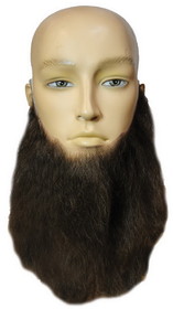 Lacey Wigs LW1 8" Wavy Full Beard - Human Hair