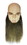 Lacey Wigs LW348BK Men's Human Hair 10" Long Full-Face Beard