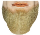 Lacey Wigs LW572 Full-Face Beard M55 - Blend