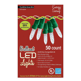 Morris Costumes 50L Holiday LED Lights C3 Style