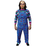 Morris Costumes MAGZUS100 Adult Chucky Child's Play 2 Costume