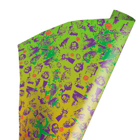Trick or Treat Studios MASFSP100 96" x 30" Wrapped in Terror Goosebumps Splatter Wrapping Paper