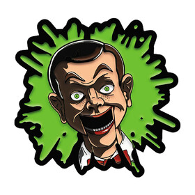 Trick or Treat Studios MASFSP124 Goosebumps Slappy the Dummy Full-Color Enamel Pin