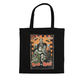 Trick or Treat Studios MATT134 Halloween Trick-or-Treat Bag - Live Monsters Poster Graphic