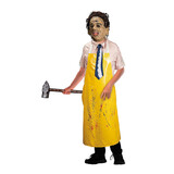 Morris Costumes MATTRL102 Kids The Texas Chainsaw Massacre™ Leatherface Mask & Costume Set - Large