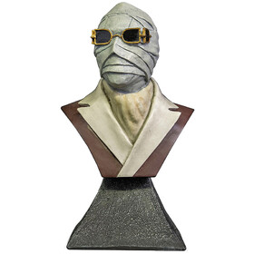 Trick or Treat Studios MATTUS160 Universal Classic Monsters The Invisible Man Mini Bust Halloween Decoration