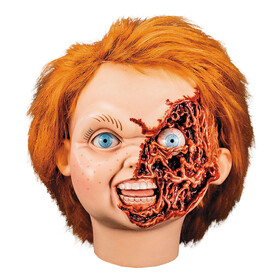 Trick or Treat Studios MATTUS194 Child's Play 3&#153; Ultimate Chucky Pizza Face Head Halloween Decoration