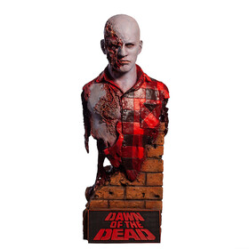 Trick or Treat Studios MAWPRL100 9" Dawn of the Dead Airport Zombie Bust Halloween Decoration