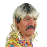 Morris Costumes MC07 Adults Tiger Cool Cat Jewelry, Mullet and Mustache Set