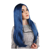 Morris Costumes MC12 Teen Princess Straight Blue Wig