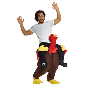 Morris Costumes MHMCPBTU Adult Turkey Piggyback Costume