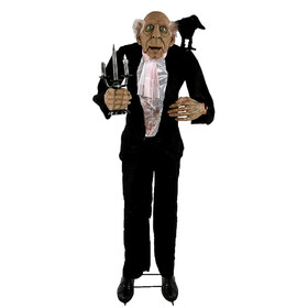 Morris Costumes MP17 68" Animated Light-Up Butler Decoration