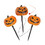 Morris Costumes MP41208A Evil Jack-O'-Lantern Pathway Markers - 3 Pc.