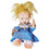 Morris Costumes MP45694A 11" Animated Creepy Girl Kicking