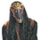 Morris Costumes MR031070 Viper Halloween Mask with Net Face for Adults