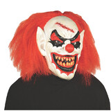 Morris Costumes MR031215 Men's Carver the Killer Clown Mask