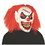 Morris Costumes MR031215 Men's Carver the Killer Clown Mask