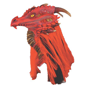 Morris Costumes MR035017 Adult's Premiere Brimstone Dragon Mask