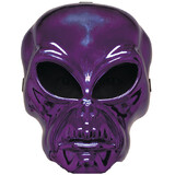 Morris Costumes MR122262 Alien Hockey Purple Mask for Adults