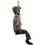 Morris Costumes MR122854 62" Hanging Lightup Animated Swinging Skeleton Boy Decoration