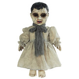 Morris Costumes MR122979 Forgotten Doll With Sound on Hanging Display Card