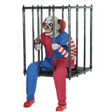 Morris Costumes MR-123360 Caged Clown Walk Around Animat