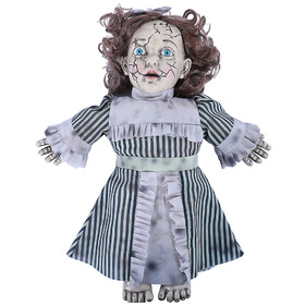 seasonal visions MR123549 Haunted Vintage Doll 14"