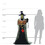 Morris Costumes MR124250 5.7' Animated Spell-Speaking Witch Halloween Decoration