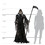 Morris Costumes MR124341 6' Lunging Reaper Animated Prop