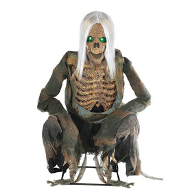 Morris Costumes MR124528 36" Animated Crouching Bones Prop