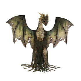 Morris Costumes MR124633 Animated 7 Ft Dark Forest Dragon