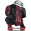 Morris Costumes MR124650 Animated Crouching Red Clown Prop