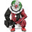 Morris Costumes MR124650 Animated Crouching Red Clown Prop