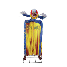 Morris Costumes MR124761 10' Animated Looming Clown Archway Decoration