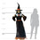 Seasonal Visions MR125067 7' Animated Whimsical Witch