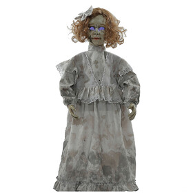 Morris Costumes MR127012 32" Animated Cracked Victorian Doll