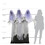Morris Costumes MR127031 6' Animated Haunting Ghost Trio Decoration