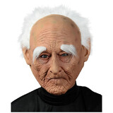 Morris Costumes MR131024 Adult's Old Man Mask With Hair