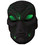 Morris Costumes MR131534 Adult's Light-Up Gray Alien Mask