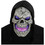 Seasonal Visions MR131842 Flame Fiend Skull Purple Mask
