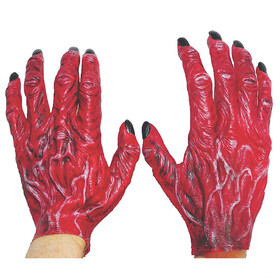 Morris Costumes MR156018 Latex Devil Hands
