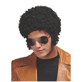 Morris Costumes MR176008 Black Tight Curl Afro Wig